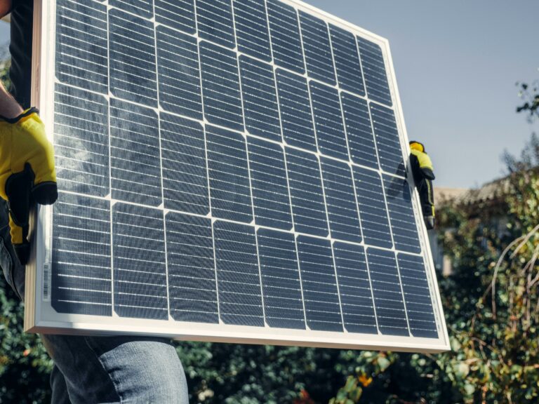 Panneau photovoltaïque porté