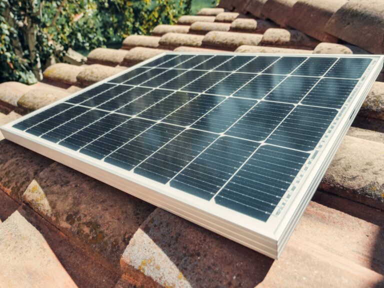 Panneaux solaire sur un toit